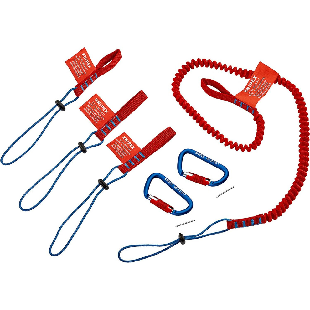 Knipex Tethering System Set 00 50 04 T Bk (Self-Service Card/Blister)