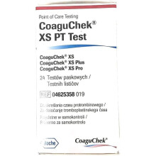 CoaguChek XS PT Strips x 24 - W3691