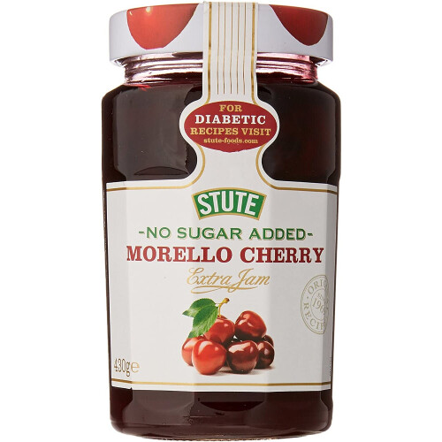 Stute Diabetic Morello Cherry Extra Jam 430g