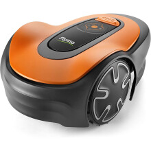 Flymo EasiLife 500 GO Robotic Lawn Mower - Cuts Up to 500 sq m, Ultra Quiet Mowing, Manicured Lawn, Bluetooth Application Control, Safety Sensors,