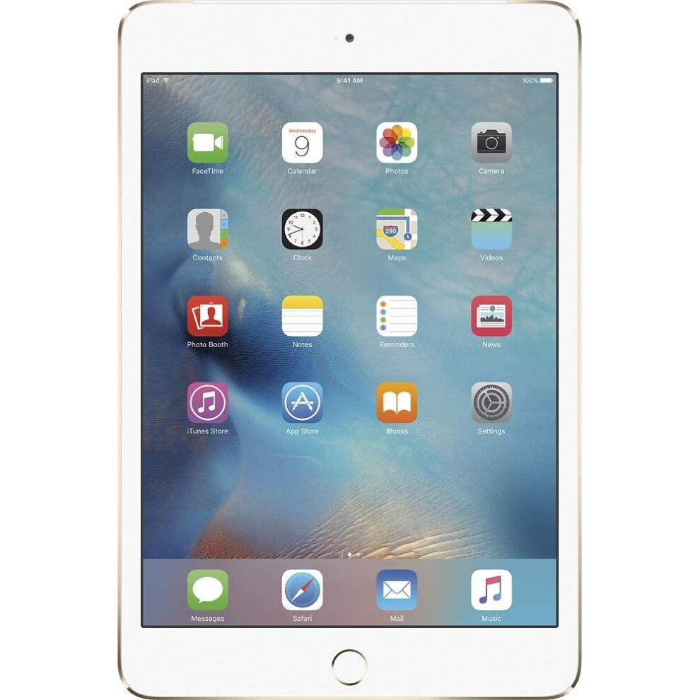 Apple iPad Mini 4 16GB Wi-Fi - Gold (Renewed)