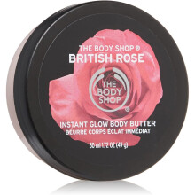 The Body Shop Lichaamsboter Instant Glow Britse Roos 50 ml