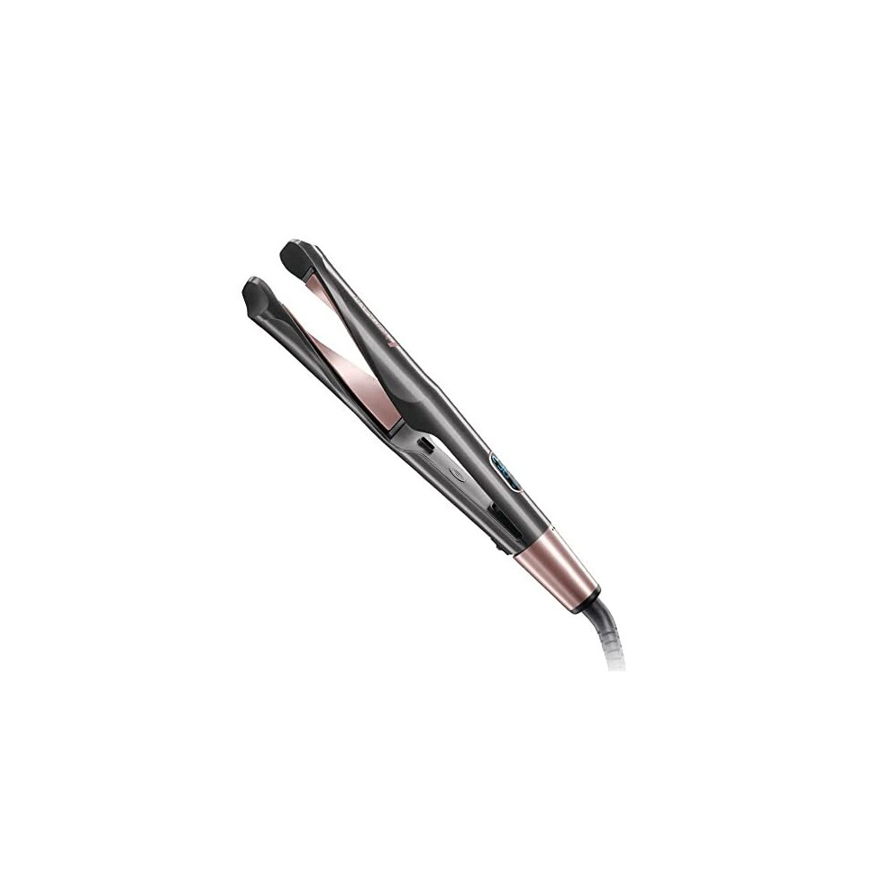 Remington S6606 Glätteisen, Lockenstab, Glätter, Lockenwickler Curl Confidence Advanced Ceramic, Turmalin, Antistatisch