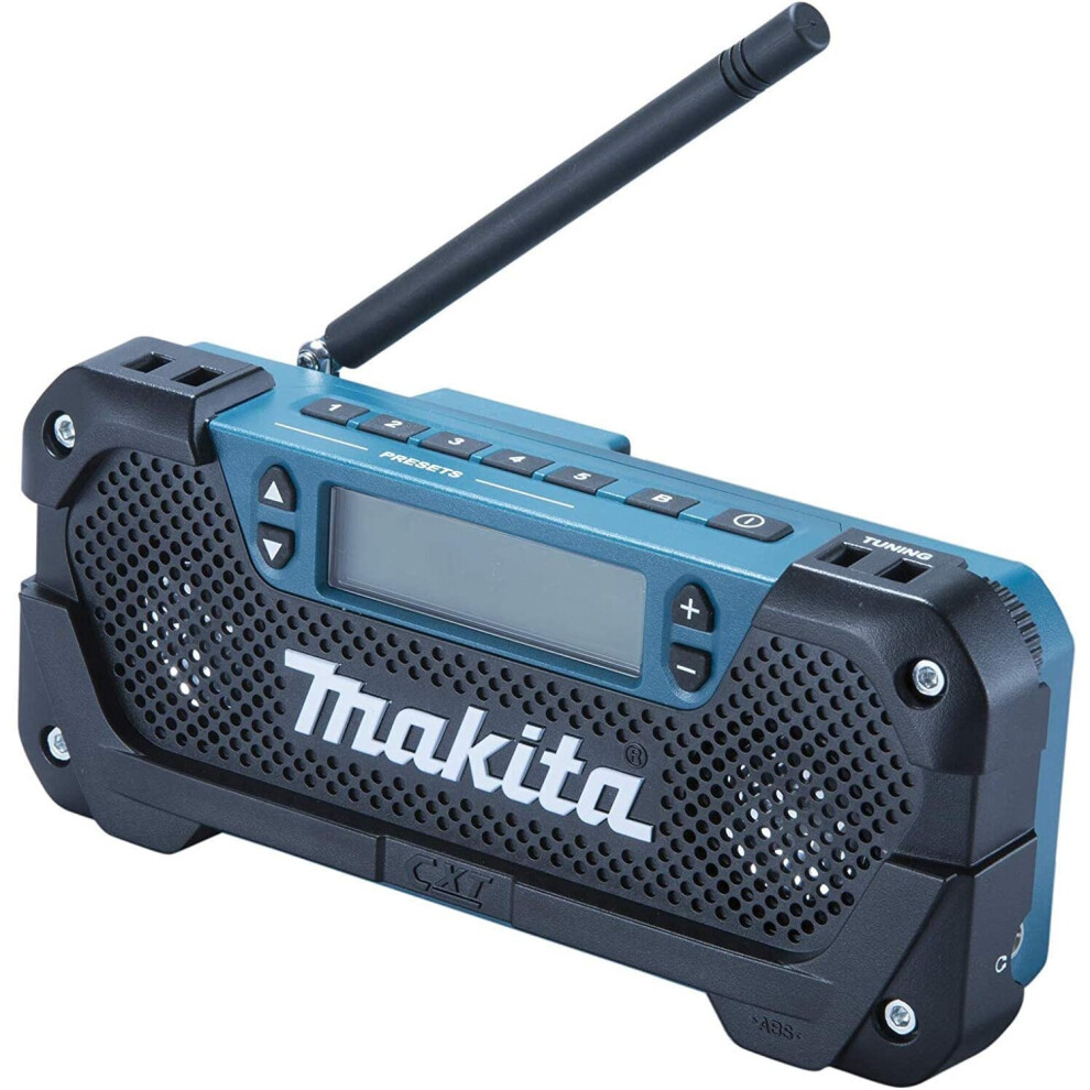 Makita MR052 Cordless Radio, 12 V, Multi-Colour