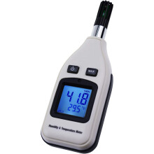 Handheld Digital Humidity & Temperature Meter 0~100% RH/ -30~70C (-22~158F) LCD Display Backlight Moisture Thermo Hygrometer Thermometer Small