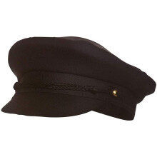Wicked Costumes Adult Unisex Black Chauffeur Cap Fancy Dress Accessory