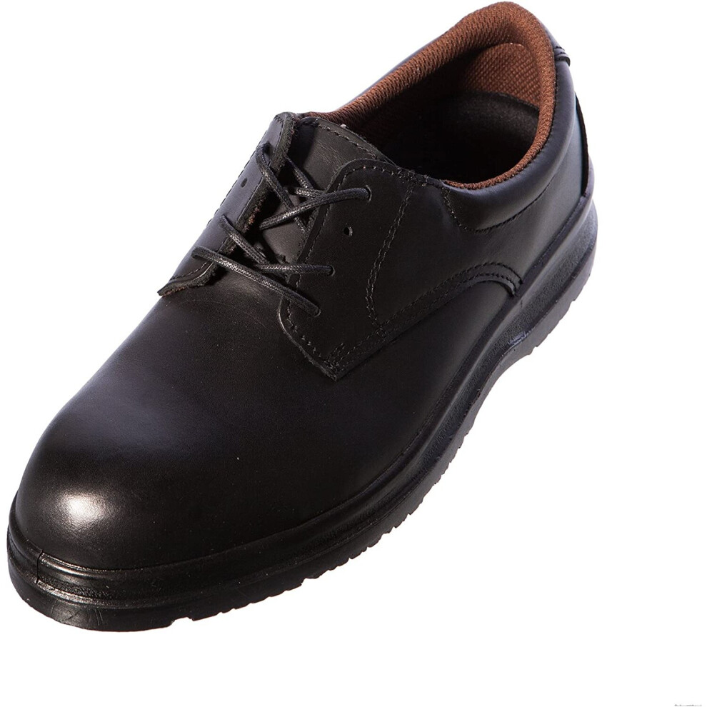 Mens Leather Composite Non Metal Grafters UNIFORM Work Shoes