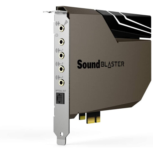 Creative Labs Creative Sound Blaster AE-7 scheda audio PCIe nera 1