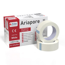 Ariapore Micropore Surgical 1.25cm X 10m Tape - 3 Rolls