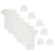 Bambini NC-0556NB Unisex Baby 12 Piece Layette Sets, White - Newborn