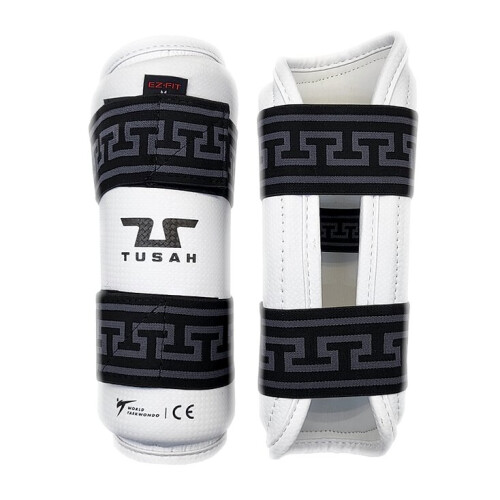 (X-Small) Tusah Wt Taekwondo Competition Approved Forearm Guards
