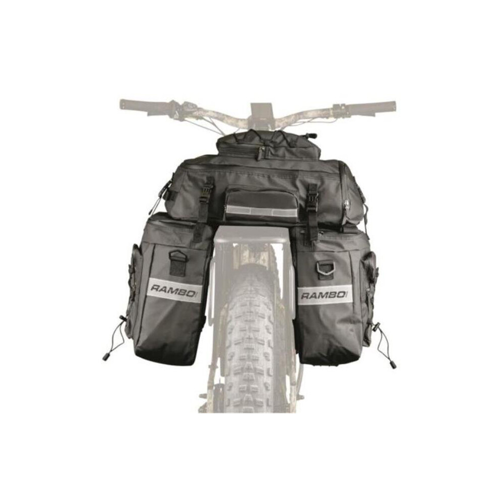 Photos - Bike Bag Rambo Bikes R161 Triple Accessory Saddle Bags