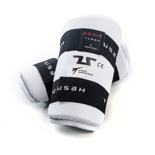 (Small) Tusah Wt Taekwondo Competition Approved Forearm Guards 2