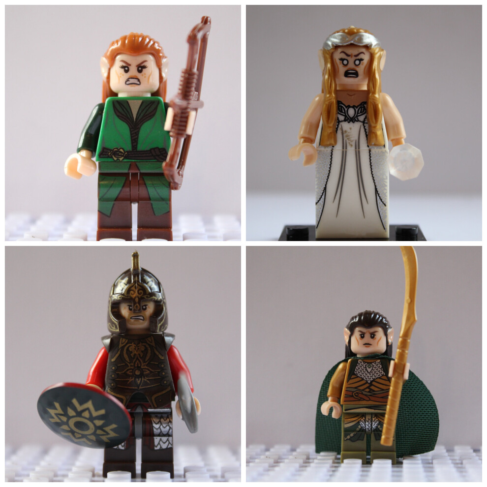 Lord Of The Rings Hobbit Mini Figures Fit Lego Super Hero Construction