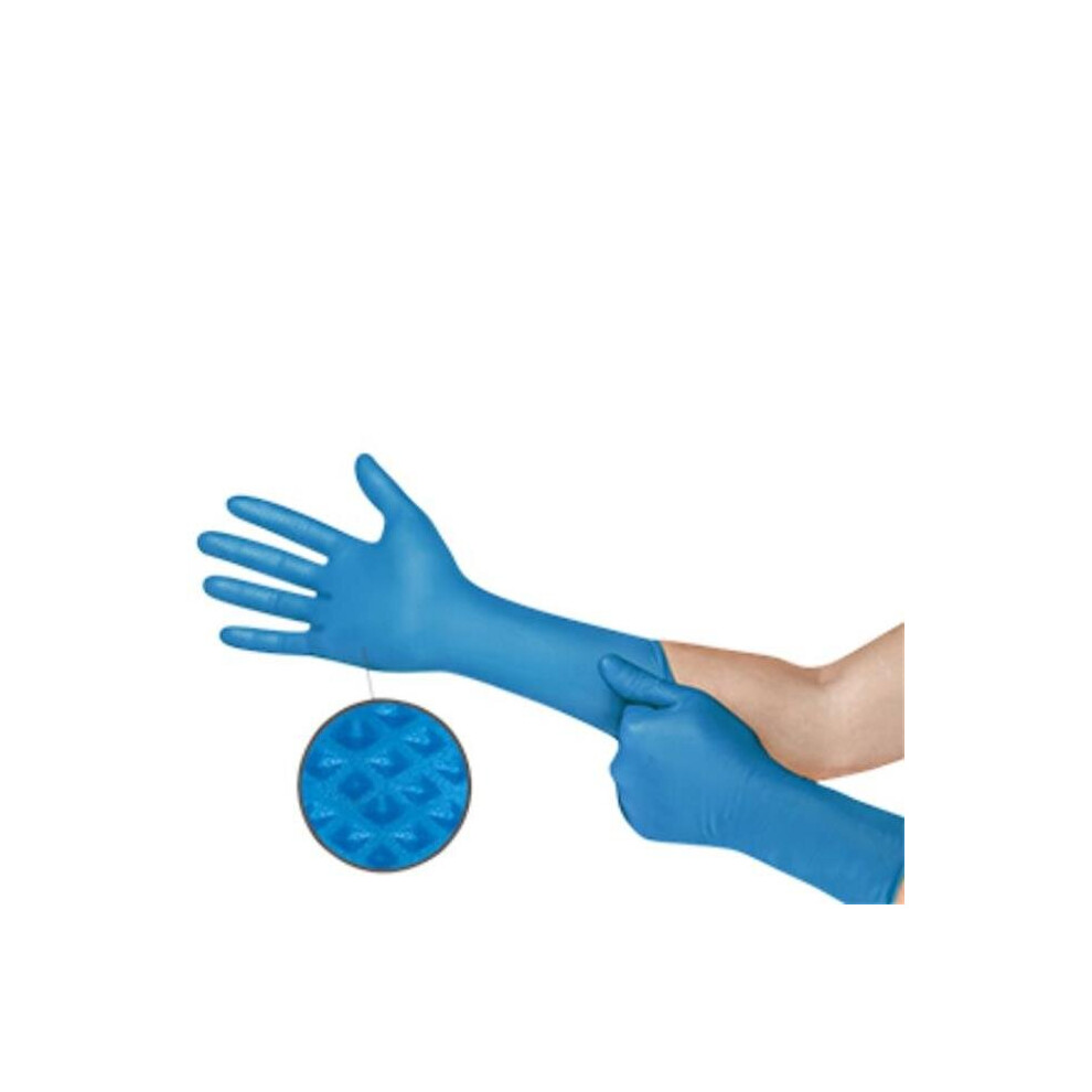 Microflex Mfx-93-283M Nitrile Disposable Glove With Raised Grip - Medium 736236449800
