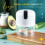 Electric Mini Food Chopper Garlic Chopper Small Food Processor 250ML 8