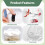 Electric Mini Food Chopper Garlic Chopper Small Food Processor 250ML 15