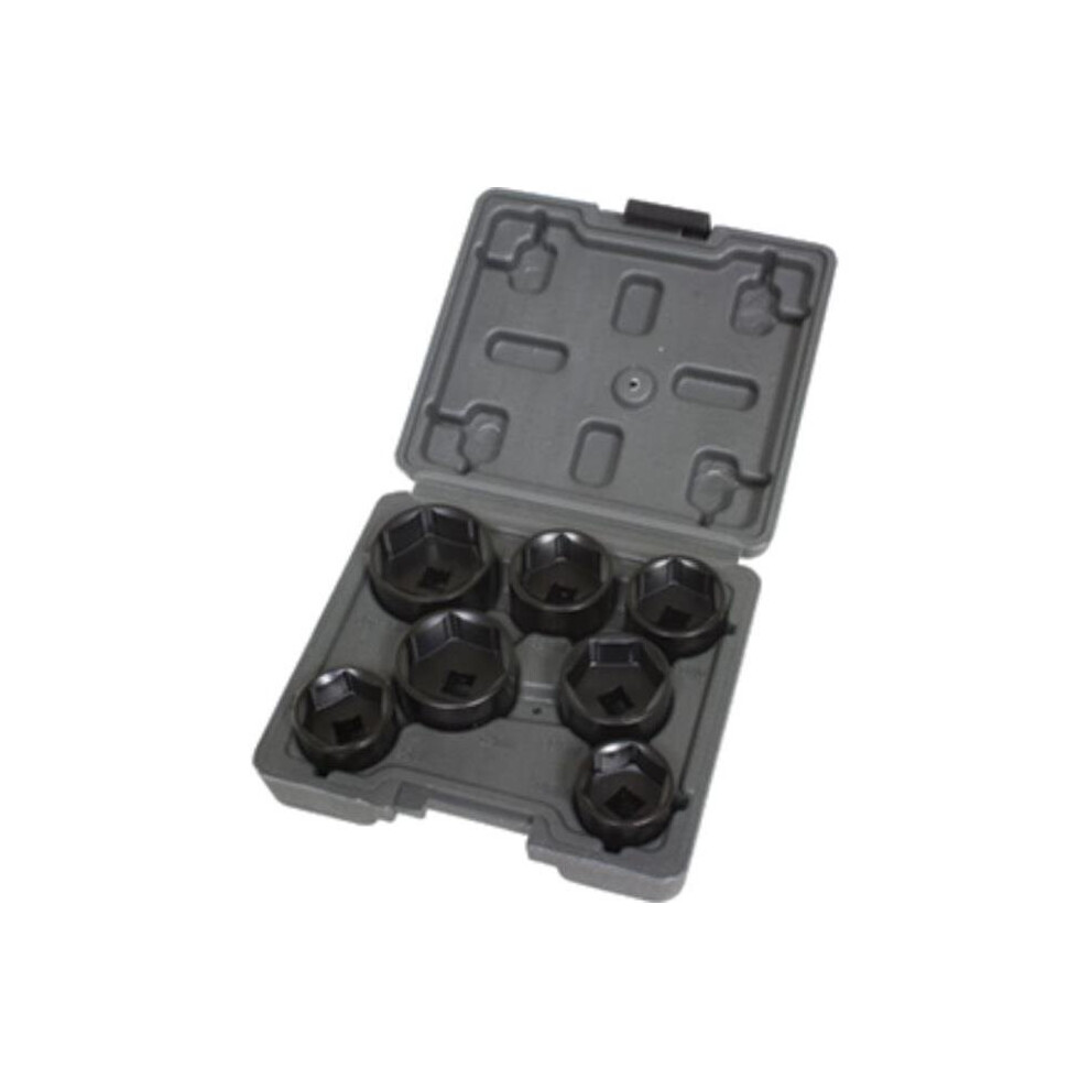 Lisle Lis-13270 Low Profile Filter Socket Set - 7 Piece 736236431218