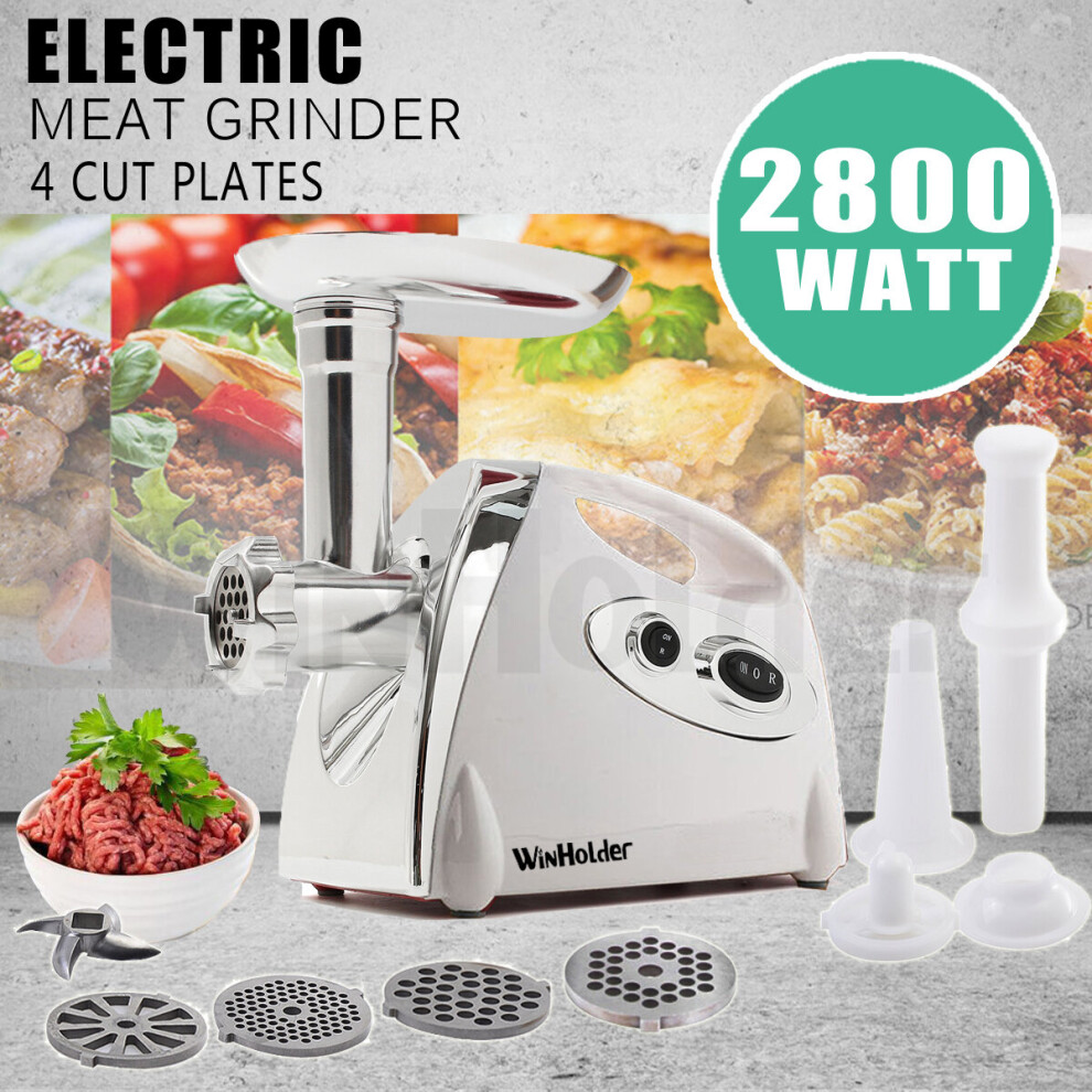 2800W Electric Meat Grinder Mincer Sausage Kitchen Mincing Machine