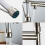 (Rose Gold) Contemporary Pull Out Mixer Taps for Kitchen Sink, Single Handle Comercial Spring Neck Tap with Single Handle Temperature Control 10