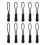 30X Zipper Pulls Zipper Pullers Replacement Broken ZIpcord Puller Slider 5