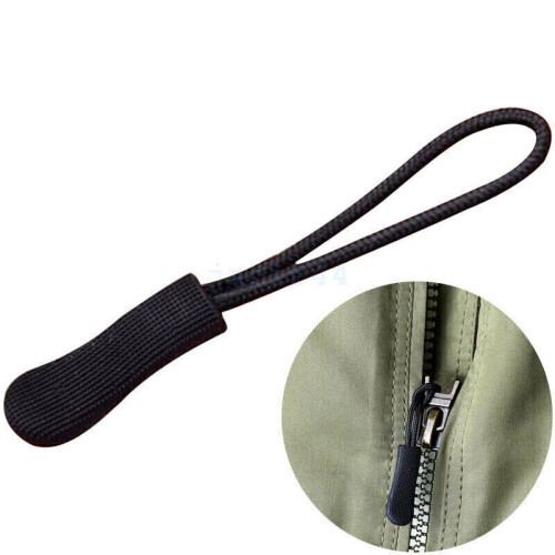 30X Zipper Pulls Zipper Pullers Replacement Broken ZIpcord Puller Slider 1