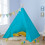 NEO Neo Blue Canvas Kids Indian Tent TeePee 2