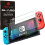 Techgear TECHGEAR [2 Pack] GLASS Edition for Nintendo Switch, Genuine Tempered Glass Screen Protector  (NOT for Switch OLED) 1