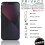 Techgear [2 Pack] TECHGEAR Anti Spy Screen Protector for iPhone 14 - PRIVACY Filter GLASS Edition Genuine Tempered Glass Screen Protector 5
