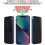 Techgear [2 Pack] TECHGEAR Anti Spy Screen Protector for iPhone 14 - PRIVACY Filter GLASS Edition Genuine Tempered Glass Screen Protector 2