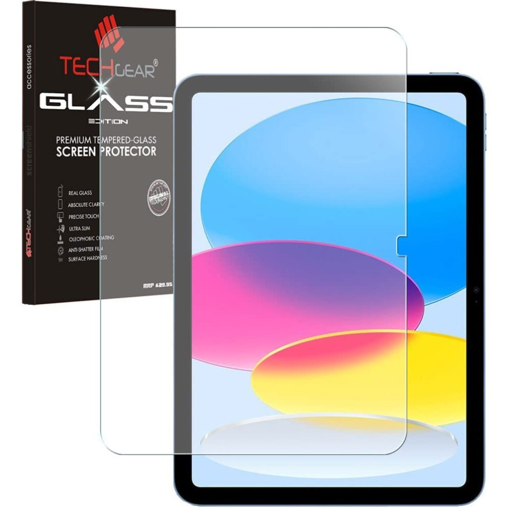 Techgear Matte Glass Anti-Glare Screen Protector For Ipad 10Th Gen 10.9-Inch (2022) - Tempered 9H, Oleophobic