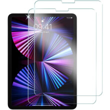 TECHGEAR [2 Pack] GLASS Edition screen protector iPad Pro 11 Inch All Models, iPad Air 5 2022 /Air 4, Tempered Glass Screen Protector