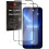 Techgear TECHGEAR [2 Pack] 3D GLASS Edition for iPhone 13 Mini, [FULL Screen Adhesion] & [Full Coverage] Tempered Glass Screen Protectors 1