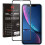 Techgear TECHGEAR Screen Protector for iPhone 11, iPhone XR [FULL Screen Adhesion] [Full Coverage] 3D GLASS Edition Tempered Glass Screen Protector - Black 1