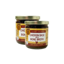 Zoup Good Really 399710 8 oz Concrete Chicken Bone Broth Soup - Pack of 6