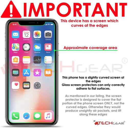 Techgear TECHGEAR Screen Protector for iPhone 11, iPhone XR, Genuine Tempered Glass Screen Protector Compatible with Apple iPhone 11 / iPhone XR (6.1") 1