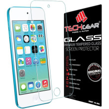 TECHGEAR GLASS Edition Screen Protector for iPod Touch 7 6 5 - Genuine Tempered Glass Screen Protector Compatible with Apple iPod Touch 7th, 6th & 5th