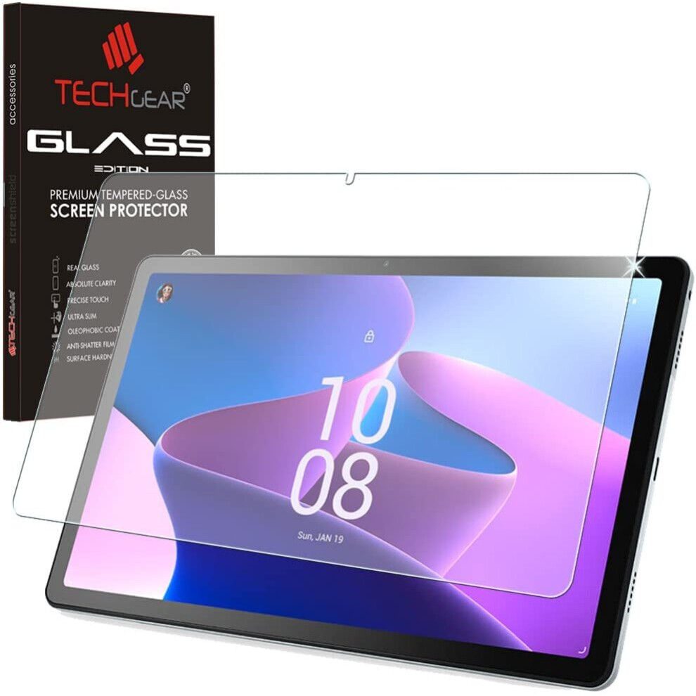 TECHGEAR Anti-Glare Screen Protector Compatible with Lenovo Tab M10 Plus 3rd Gen 2022 (10.6 Inch screen) TB125 / TB128 - MATTE Tempered Glass