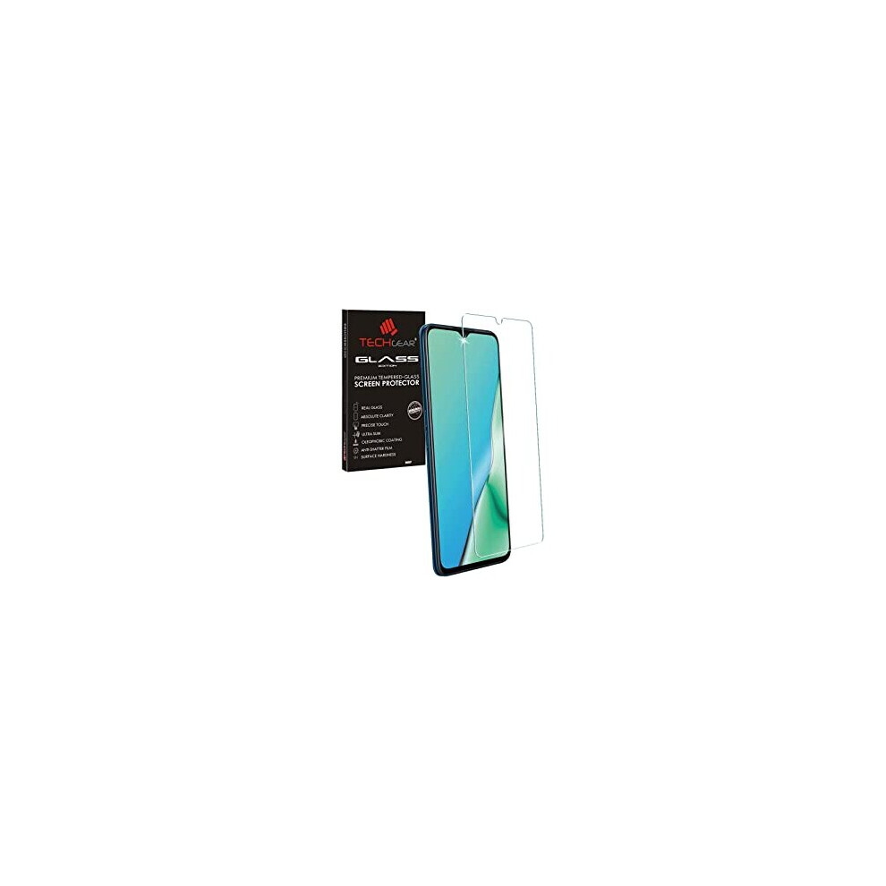 Techgear Glass Edition For Oppo A9 2020 / A5 2020, Tempered Glass Screen Protector Cover [9H Hardness] [No-Bubble]