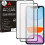 Techgear TECHGEAR [2 Pack] Anti Glare Screen Protector for iPhone 11 - MATTE 3D GLASS Edition Genuine Tempered Glass Full Screen Protector 1
