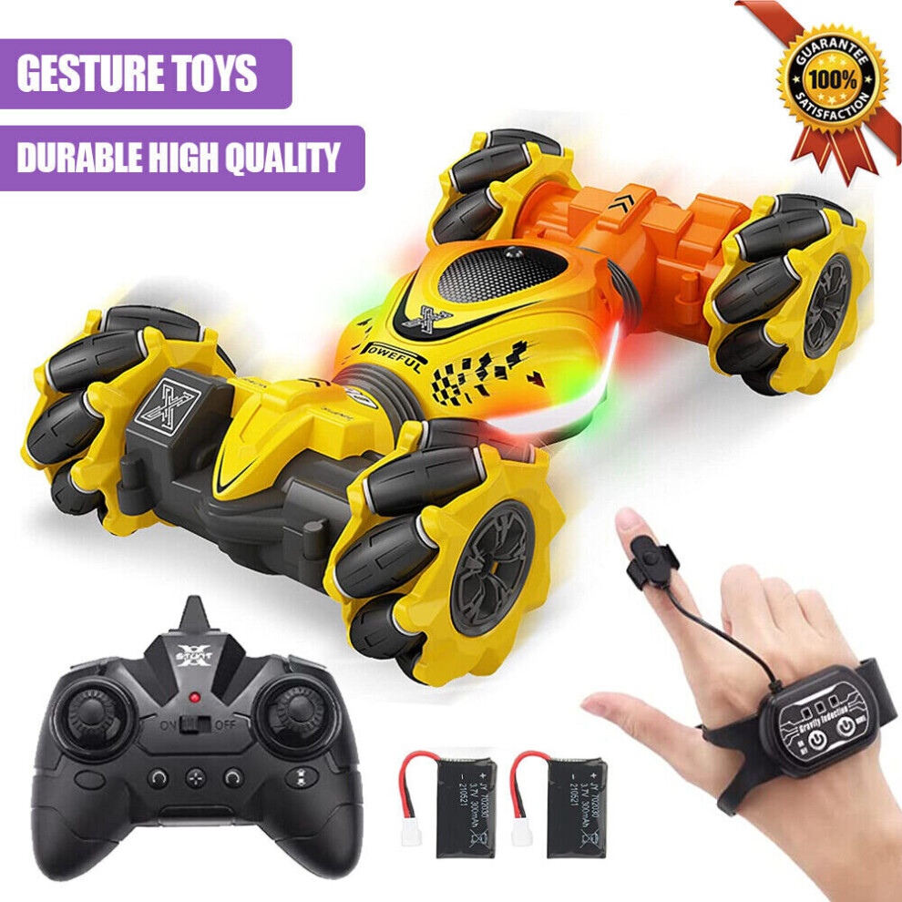 360Â° 4WD Stunt Car RC Hand Gesture Sensing Off-Road Remote Control Car