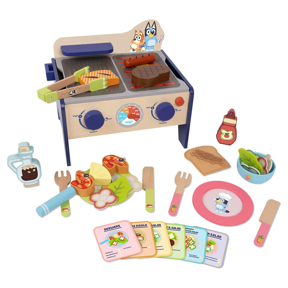 New Bluey Bluey: Bbq & Salad Set Light
