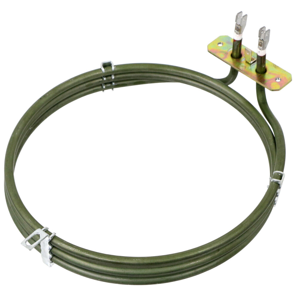 Spares2go 3 Turn Heater Element For Caple Fan Oven Cooker (2500W, 230V)