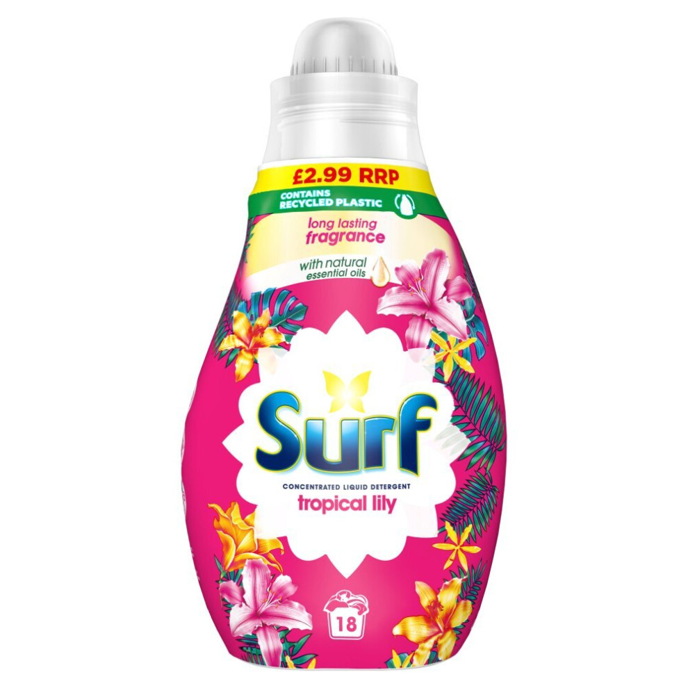 Surf Trop Lily & Ylang 486 ml (Pack of 4)