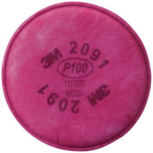 3M MMM-7000 P100 Grit Particulate Filter - 100 per Case