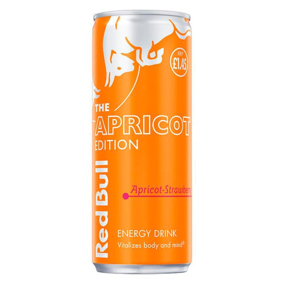 Red Bull The Apricot Edition Apricot-StrawberryEnergy250ml(Pack of 12)