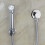 NES Home Modern Chrome Handheld Bidet Douche Toilet Spray Kit 2