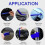 12PCS Car Interior Door Clip Panel Trim Dashboard Removal Tool 6