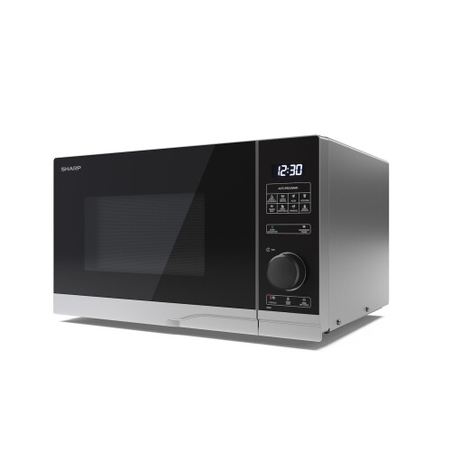Sharp Sharp YC-PS254AU-S Horno Microondas 25L 900W con 8 Programas Automáticos - Plata