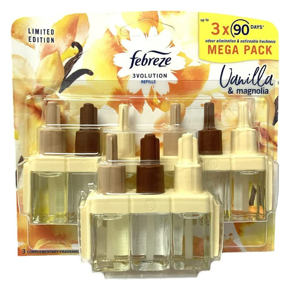 Febreze 3 X 20Ml 3Volution Plug In Refill - Vanilla & Magnolia